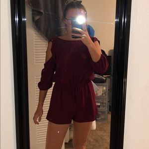 Maroon Romper!!!
